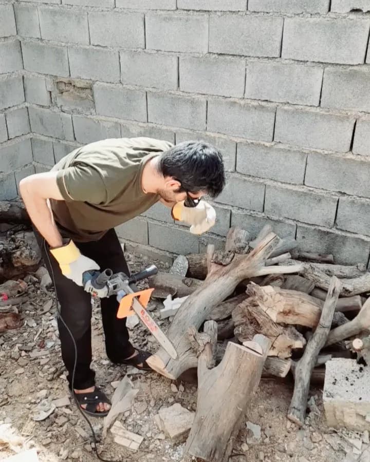 تبدیل مینیفرز به اره زنجیری، رنگ خاکستری و نارنجی، جنس فلز و پلاستیک، دستی، تیغه مستقیم