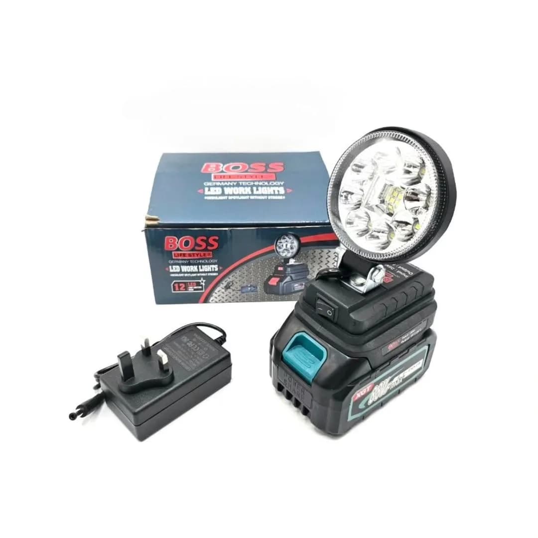 چراغ قوه شارژی LED مدل HK-LB باس