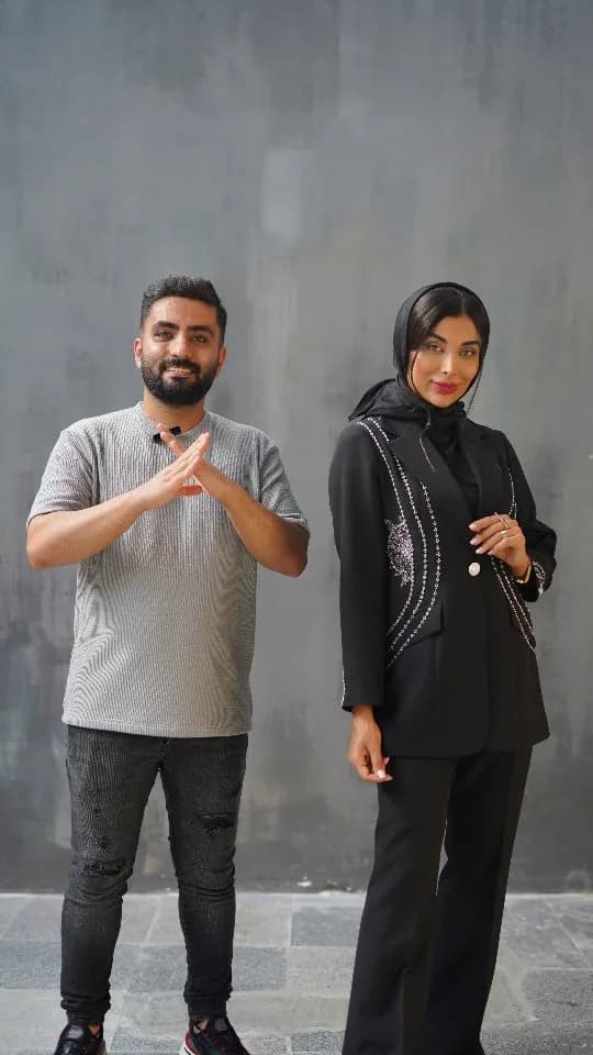 کت تک جواهردوزی، رنگ مشکی، طرح گلدوزی، کوتاه یقه انگلیسی آستین بلند