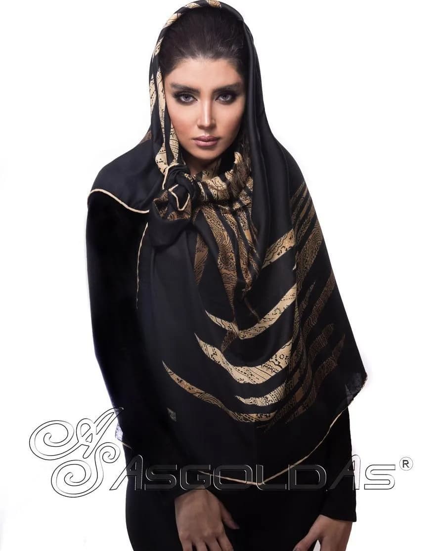 روسری نخی پاییزه قواره ۱۲۰