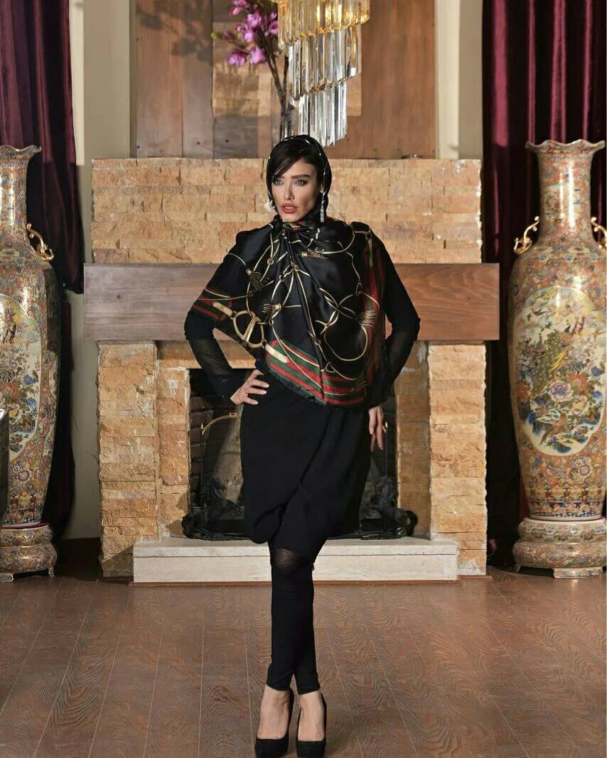 روسری ابریشم قواره ۱۴۰