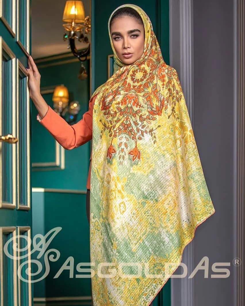 روسری نخی پاییزه قواره ۱۴۰