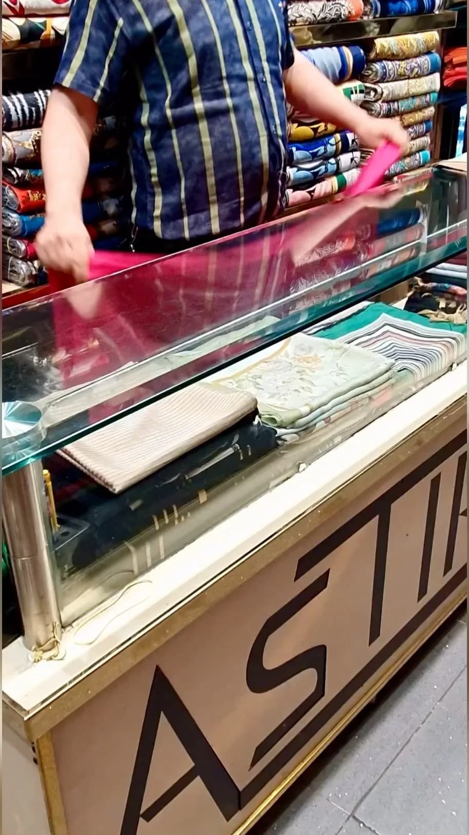 شال نخی کریشه مجلسی