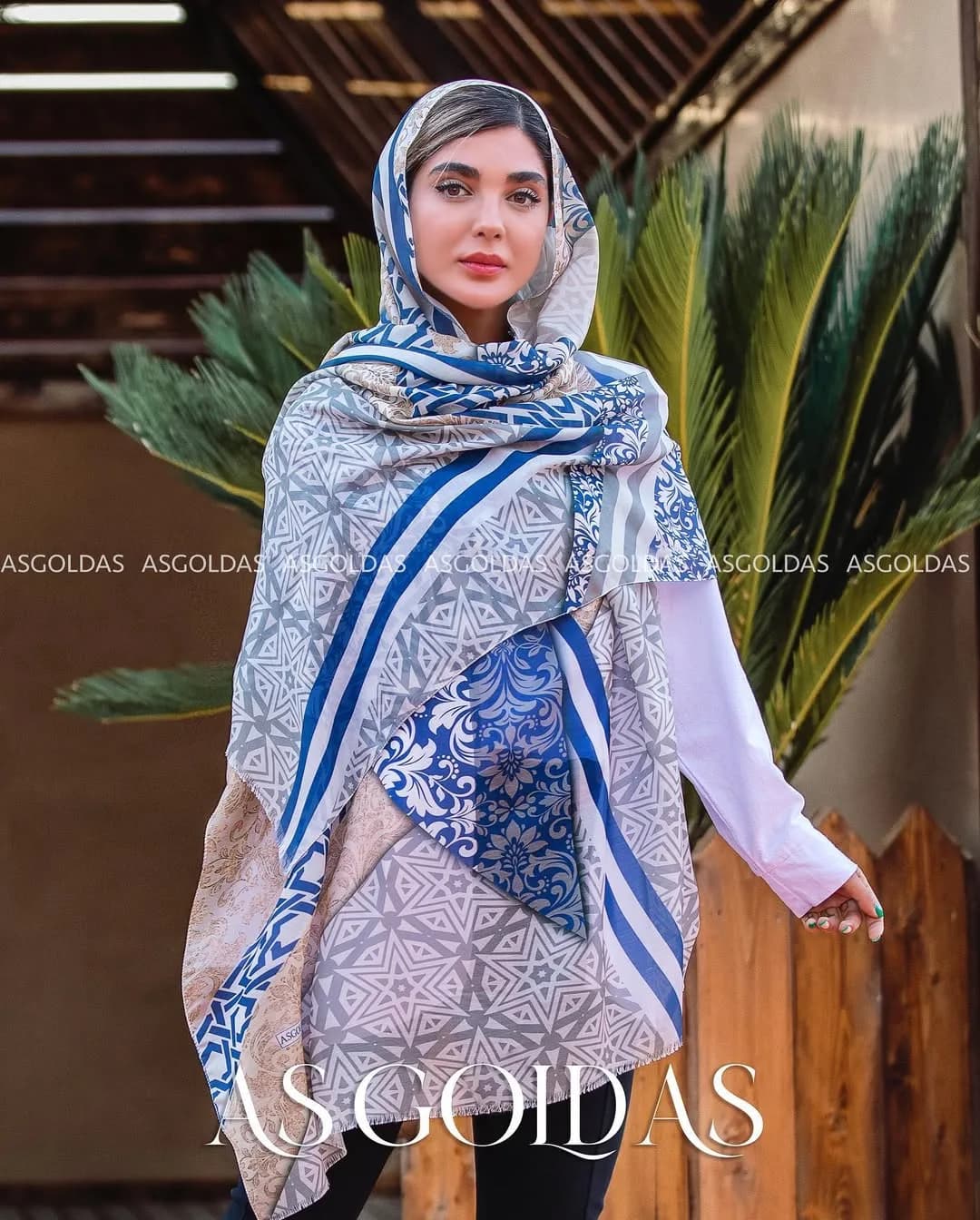 شال نخی کد ۱۰۶۰ آسگلداس