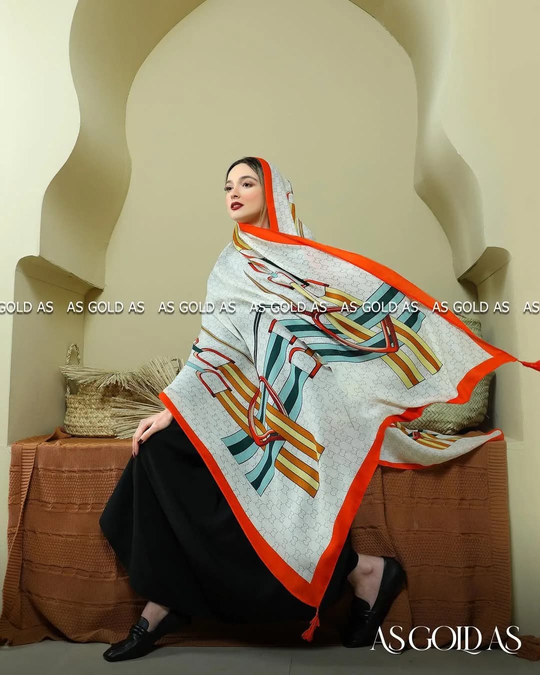 شال نخی ترک آسگلداس