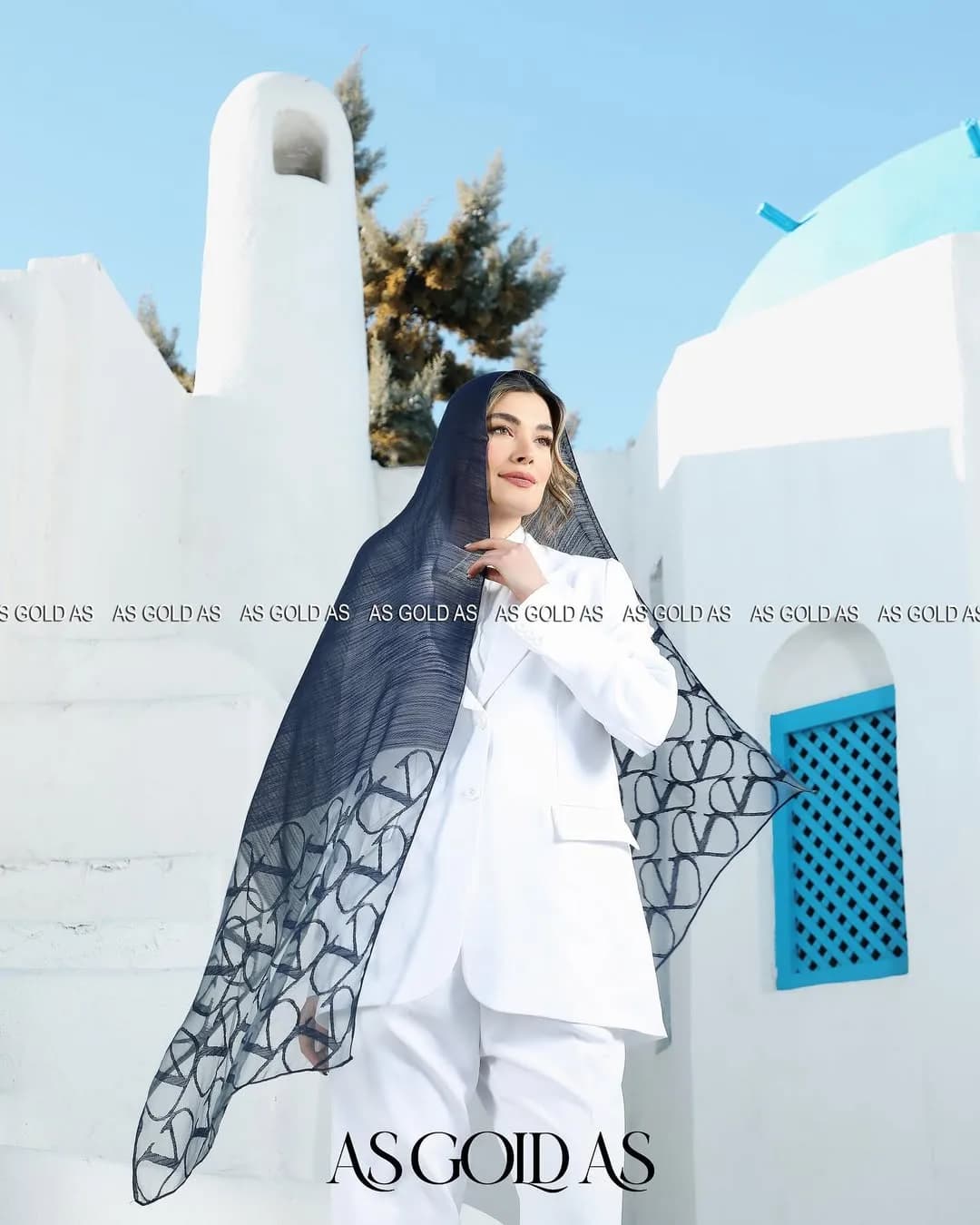 شال حریر ساتن کد ۱۰۰۶۹ آسگلداس