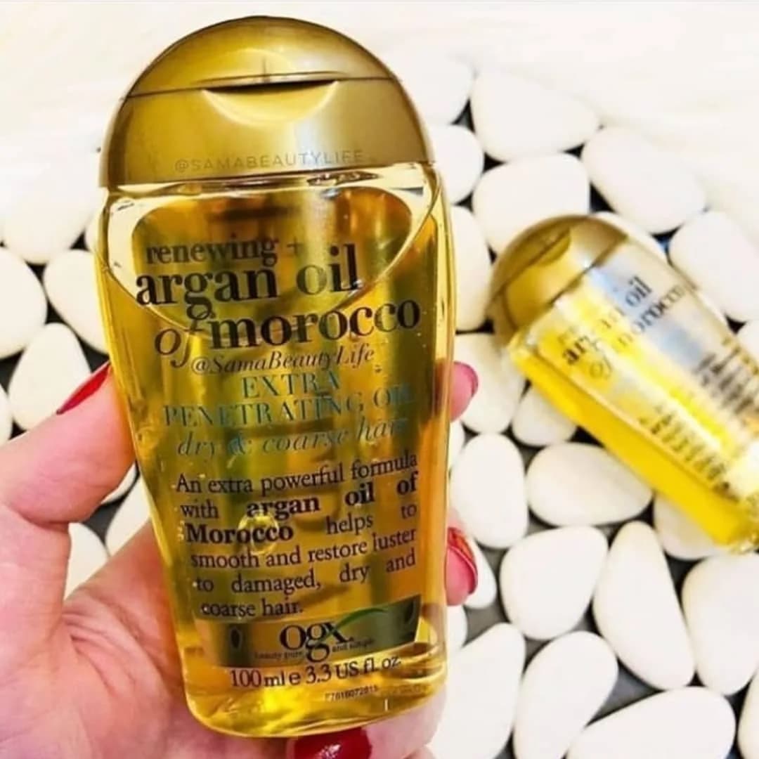 روغن آرگان مو، رنگ زرد و طلایی، جنس پلاستیک، بطری پمپی