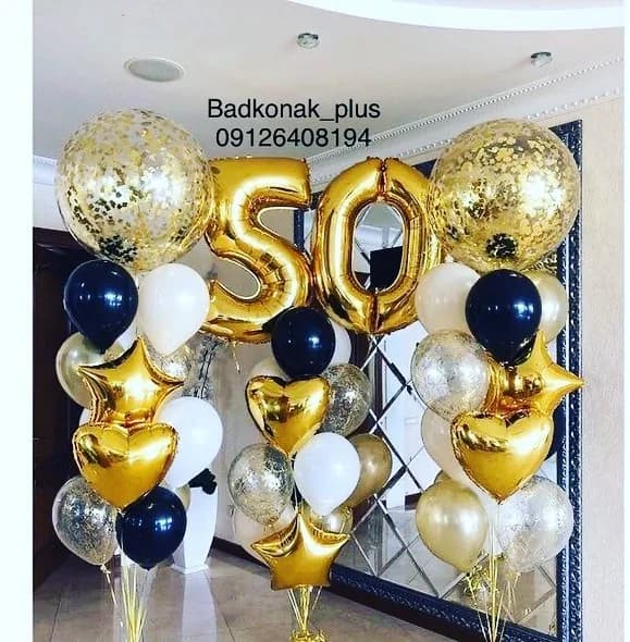 بادکنک فویلی عدد
