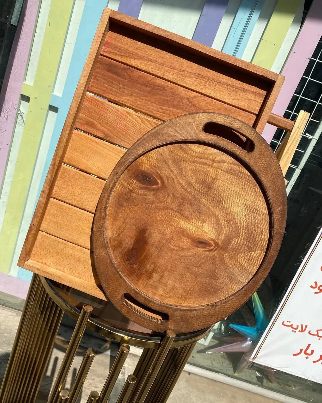 ظروف فینگرفود چوبی
