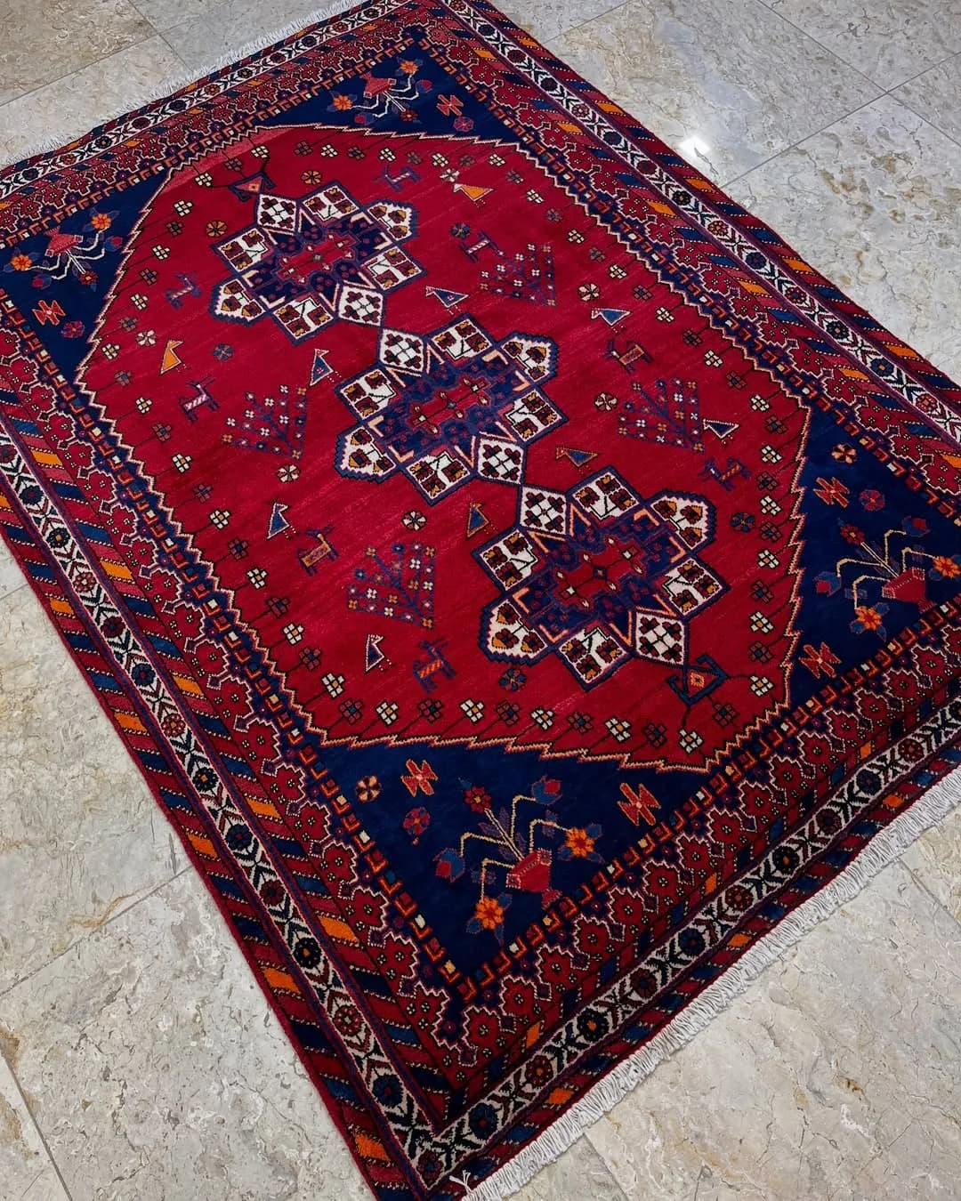قالیچه سه متری افشاری