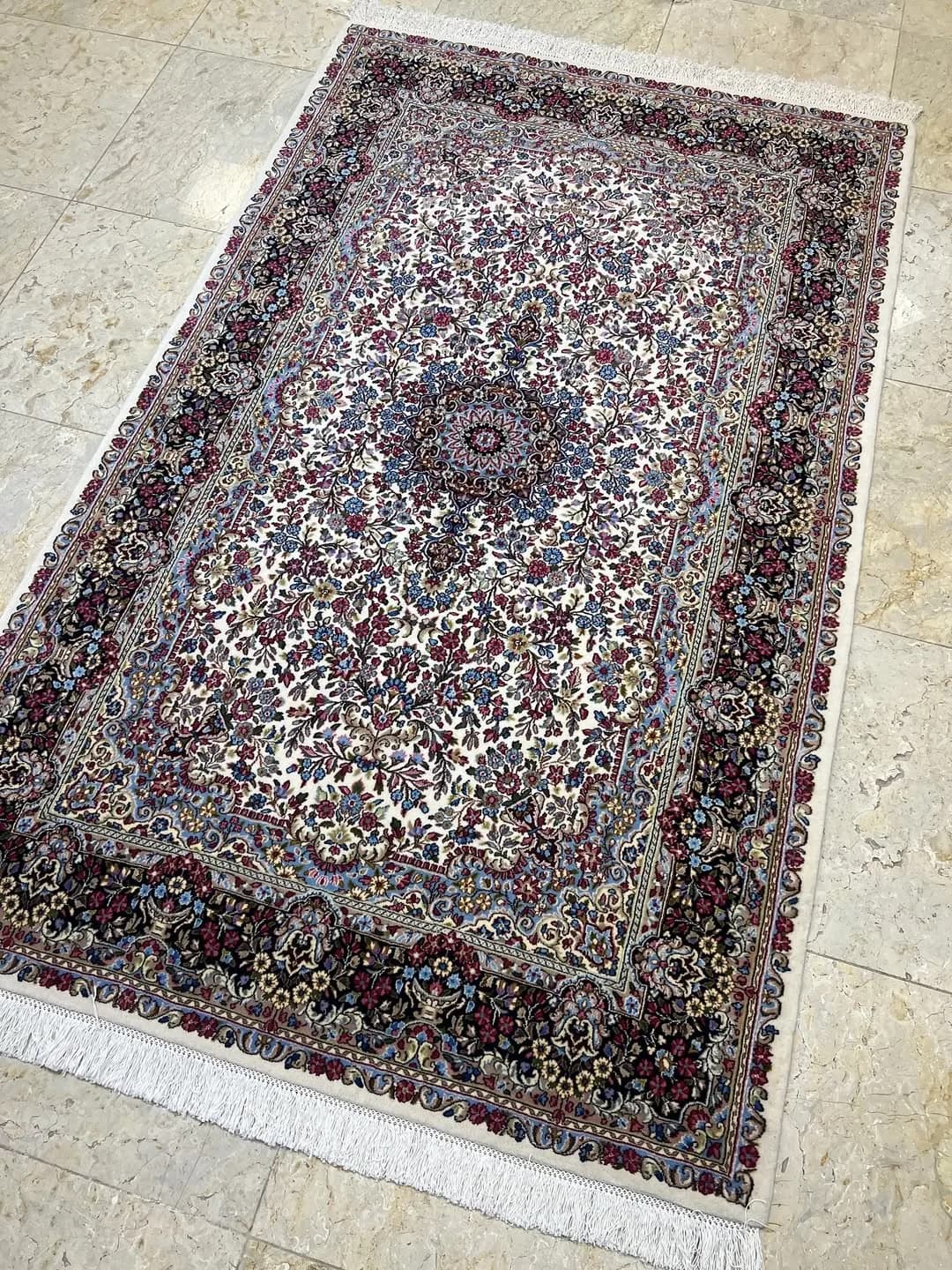 جفت قالیچه چهار متری سرام کرمان