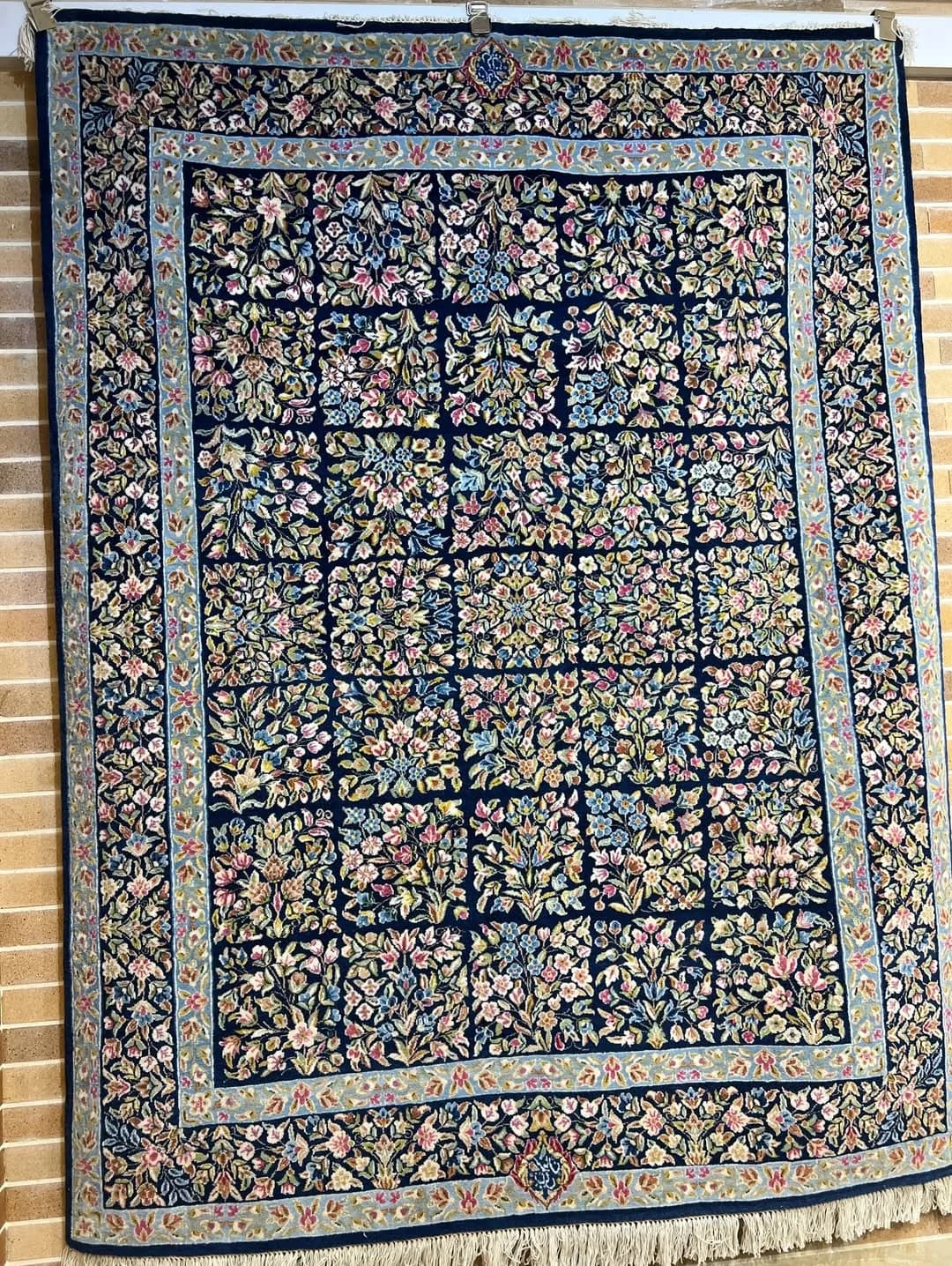 قالیچه سه متری بهارستان کرمان