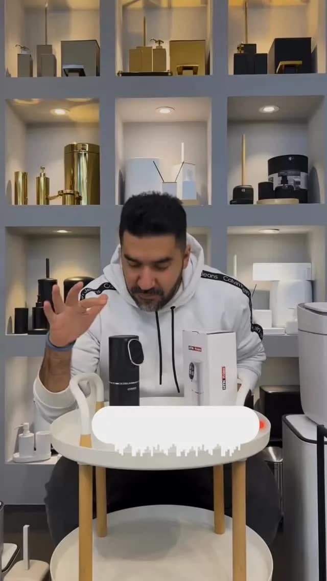 جا مایع فوم‌ساز سنسوردار