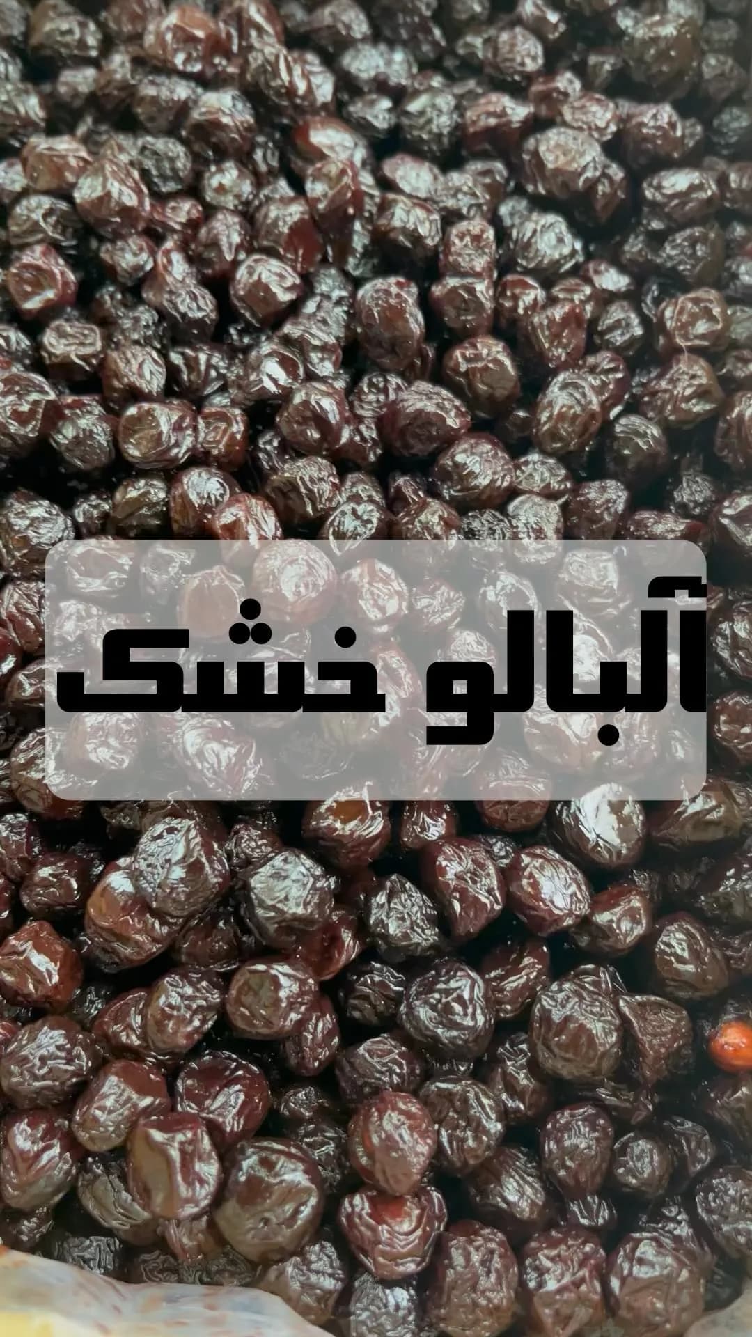 آلبالو خشک گوشتی