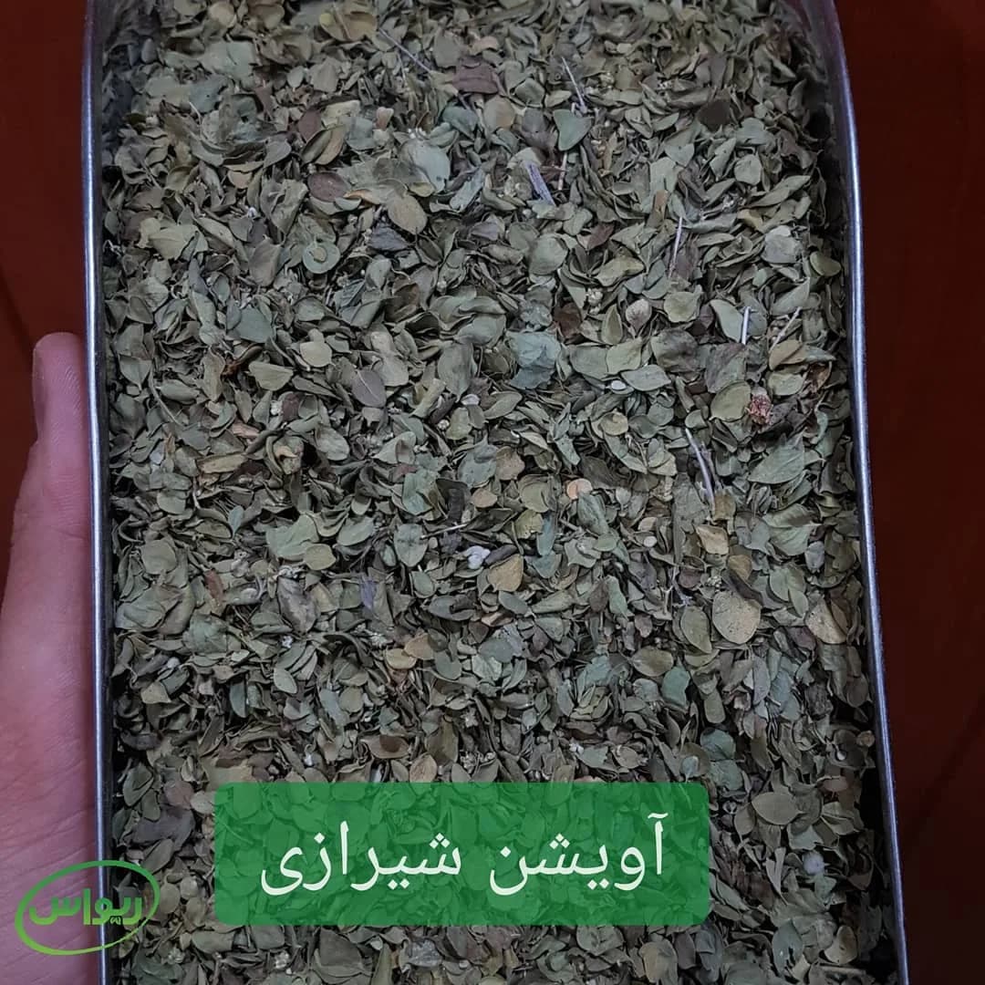 آویشن شیرازی برگ خالص، رنگ سبز و سبز تیره، برگ خشک خرد شده