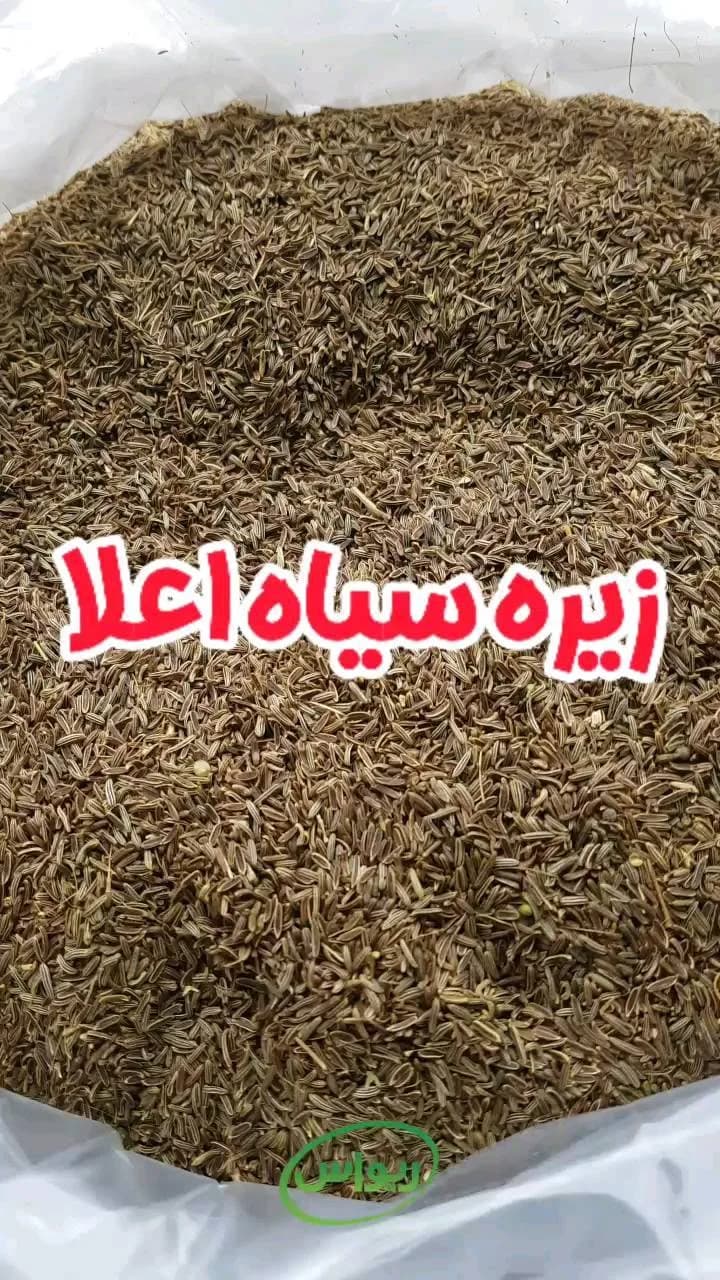 زیره سیاه کاشتنی، رنگ قهوهای و خاکستری، دانه