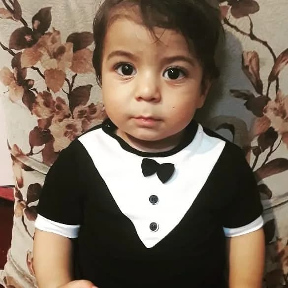 لباس مشکی و شلوارک محرم کودک