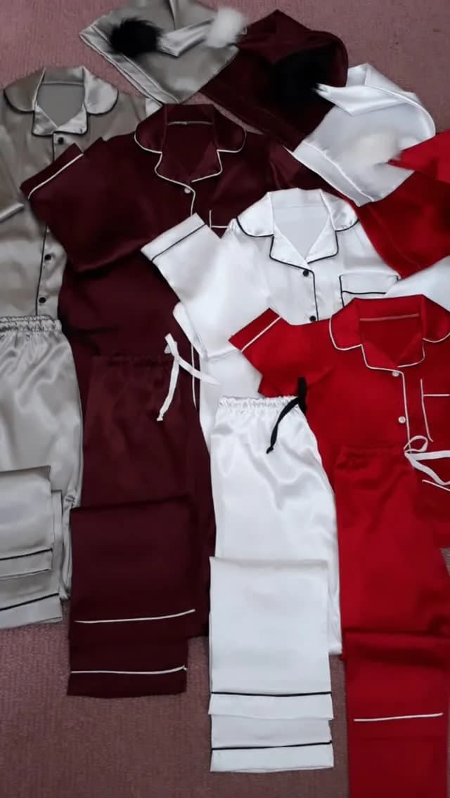 لباس خواب ساتن بچگانه