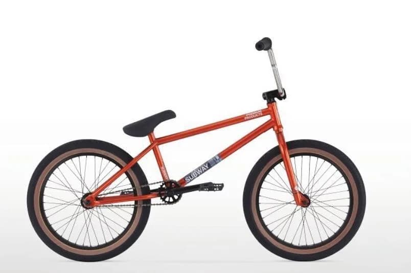 دوچرخه BMX مدل سابوی پریمیوم، رنگ نارنجی و مشکی، جنس فلز، مدل BMX