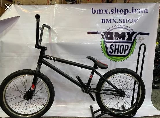 دوچرخه بی‌ام‌ایکس مدل bmx2 سایز ۲۰، رنگ مشکی، جنس فلز، دوچرخه BMX