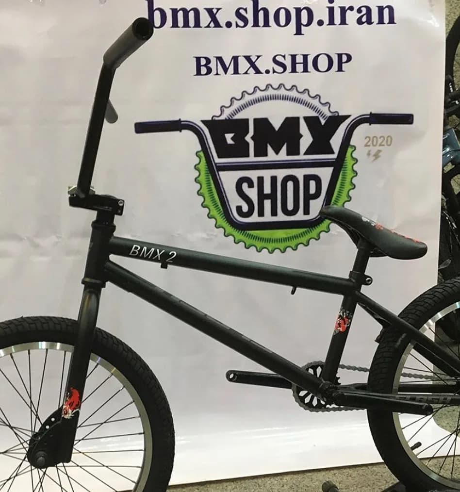 دوچرخه BMX2 سایز ۲۰، رنگ مشکی، جنس فلز، بی ام ایکس