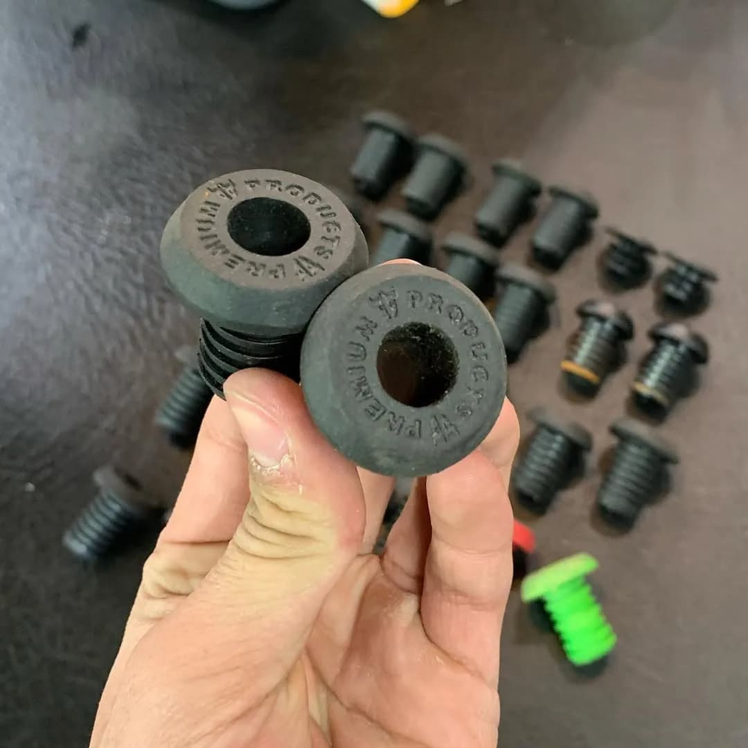 اندبار دوچرخه BMX، رنگ مشکی و سبز، جنس فلز، آلن، سرپهن