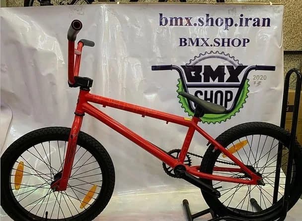 دوچرخه BMX مدل 3METHOD، رنگ قرمز و مشکی، جنس فلز