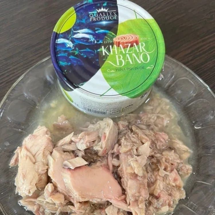 تن ماهی ۱۸۰ گرمی خزربانو