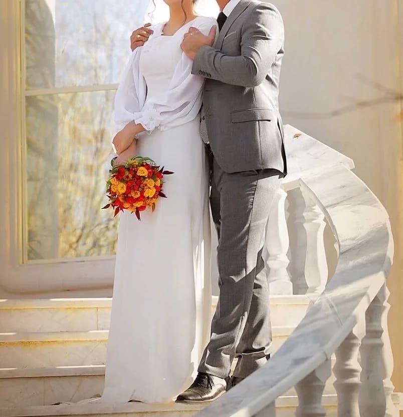 لباس عروس مدل ماهی سایز ۳۶ و ۳۸