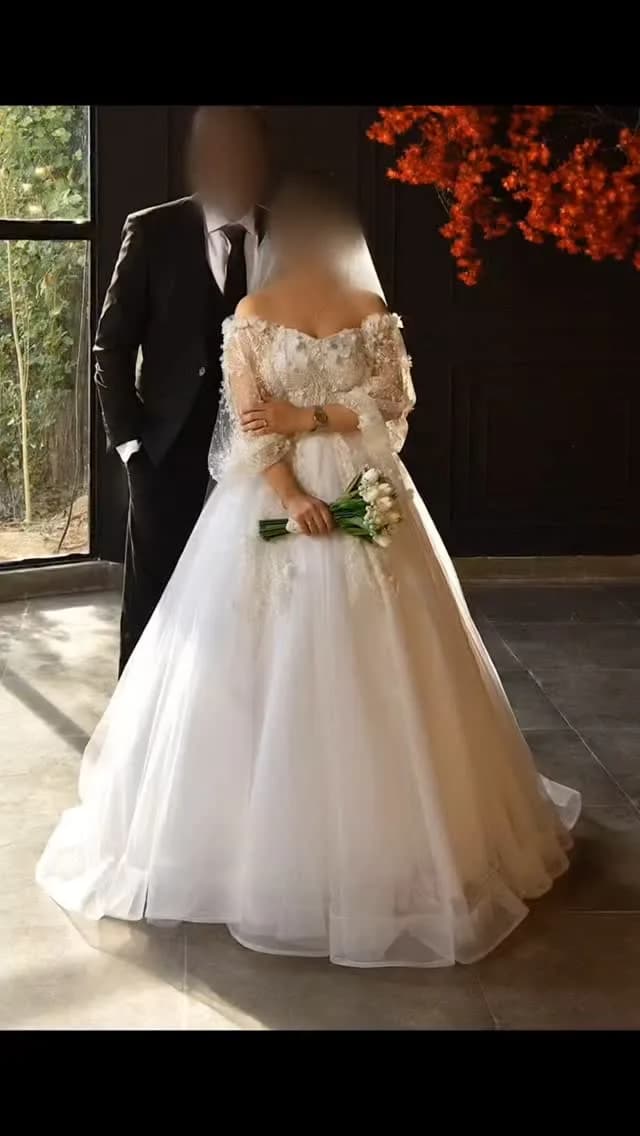 لباس عروس مزون‌دوز سایز ۳۸