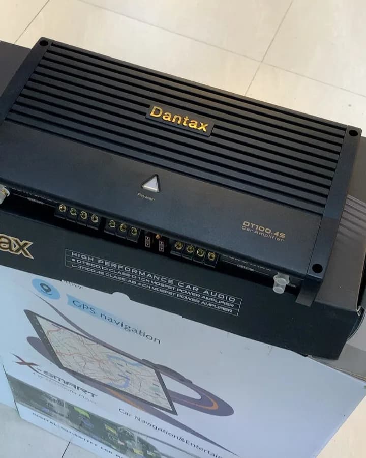 آمپلی‌فایر خودرو دنتکس DT-100.4S چهار کانال