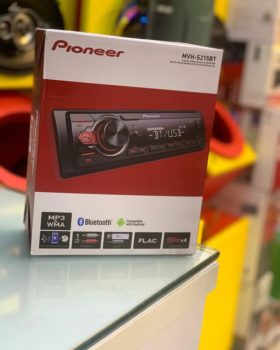 ضبط ماشین MVH-S215BT