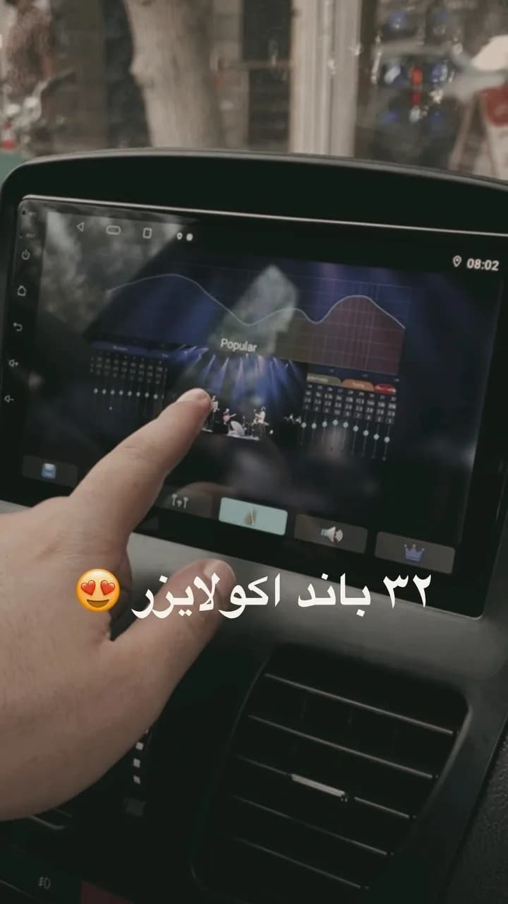 مانیتور فابریک ساینا و کوییک، رنگ مشکی، جنس پلاستیک، ضبط تصویری ماشین