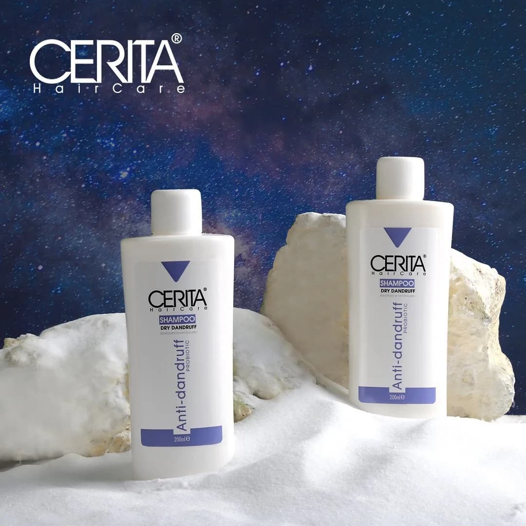 شامپو ضد شوره پروبیوتیک موی خشک CERITA