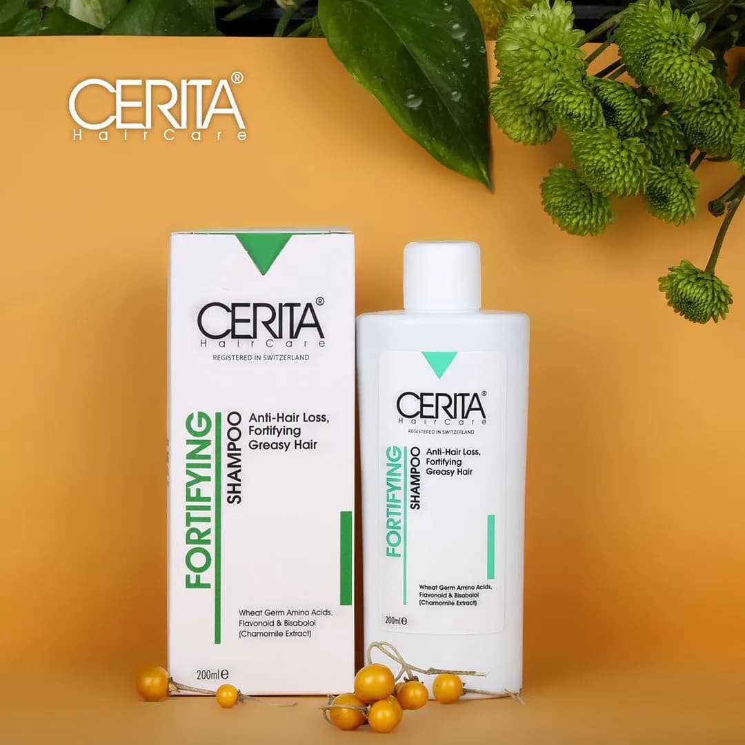 شامپو تقویتکننده موی چرب CERITA