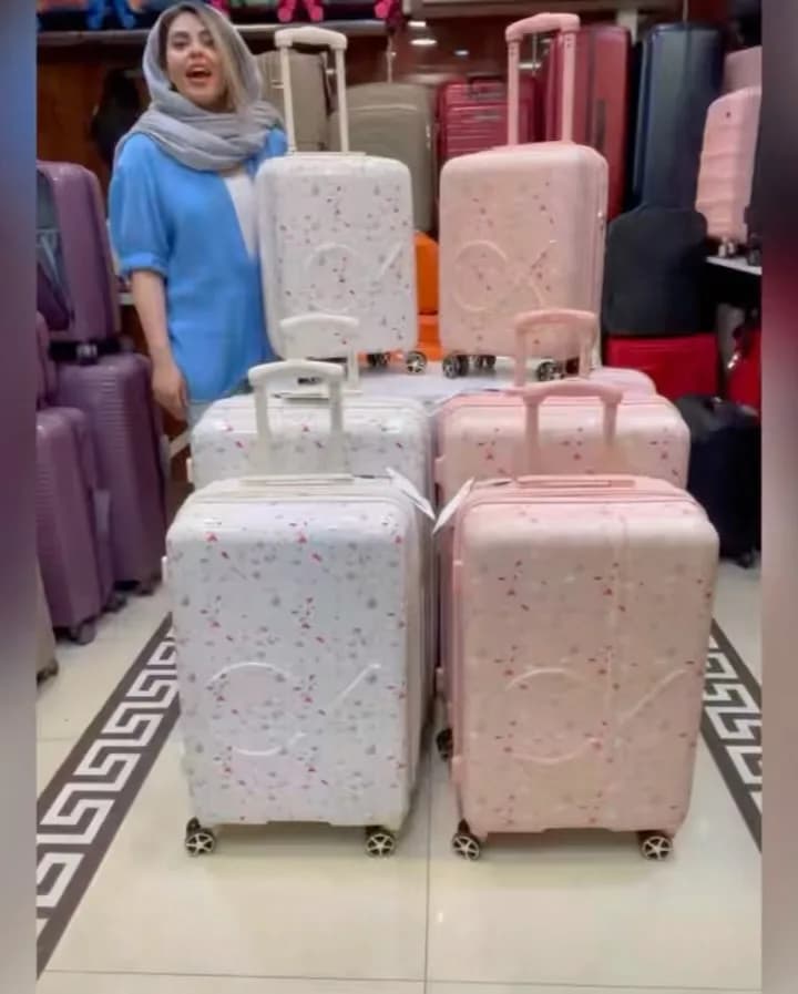 ست چمدان چهارچرخ دبل