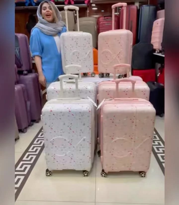 ست چمدان چهارچرخ دبل