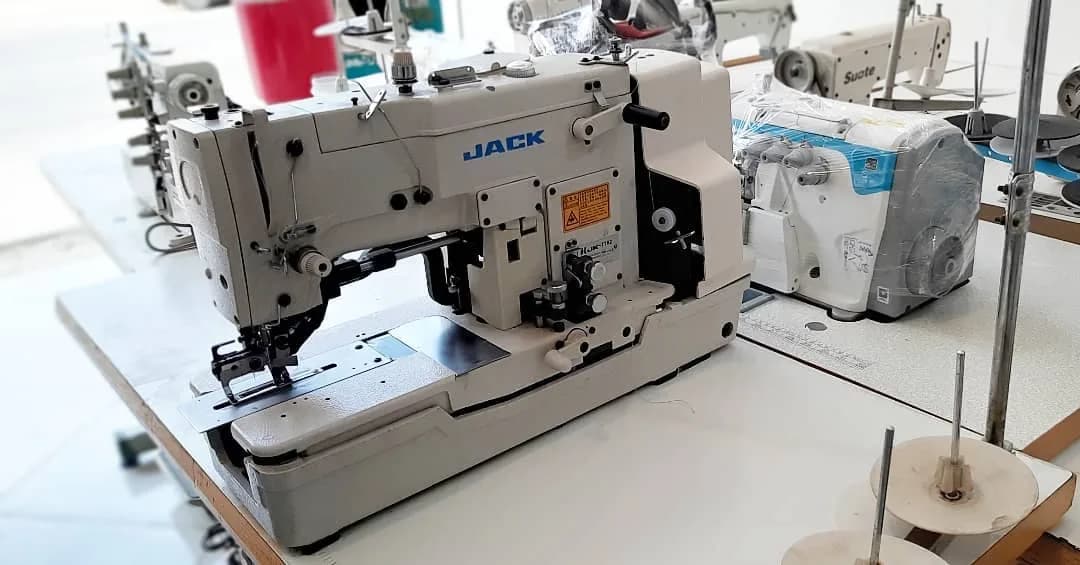 چرخ مادگیدوز جک دینامدار، رنگ سفید، جنس فلز، صنعتی، مدل JACK