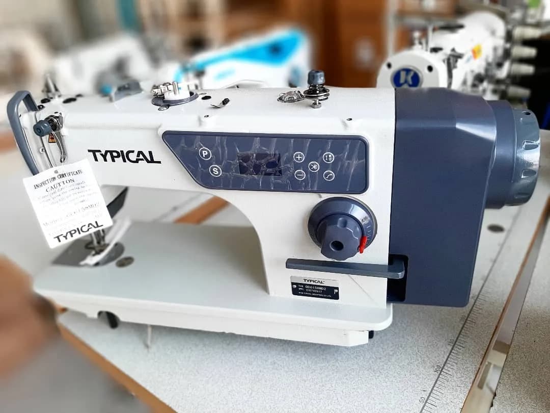 چرخ راسته‌دوز سرنخ‌زن تیپیکال GC6158، رنگ سفید و خاکستری، جنس فلز، صنعتی دیجیتال