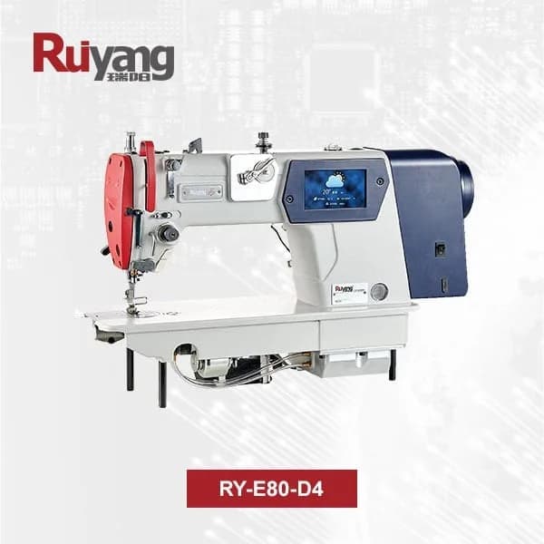 چرخ راستهدوز کامپیوتری رویانگ RY-E80-D4، رنگ سفید، آبی و قرمز، جنس فلز، صنعتی دیجیتال