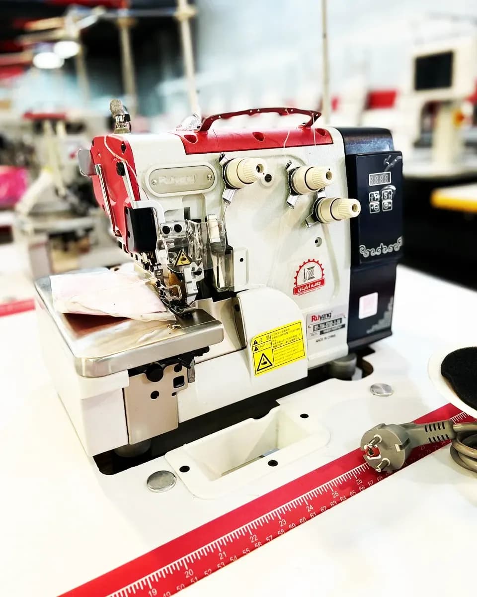 چرخ سردوز سهنخ S70-D3-703 Ruyang، رنگ سفید، قرمز و مشکی، جنس فلز و پلاستیک، صنعتی، دیجیتال