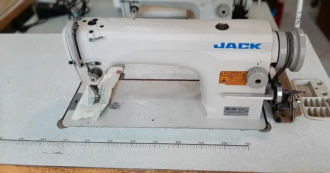 چرخ راسته دینامدار ۸۹۰۰ Jack، رنگ سفید، جنس فلز، صنعتی دوخت مستقیم