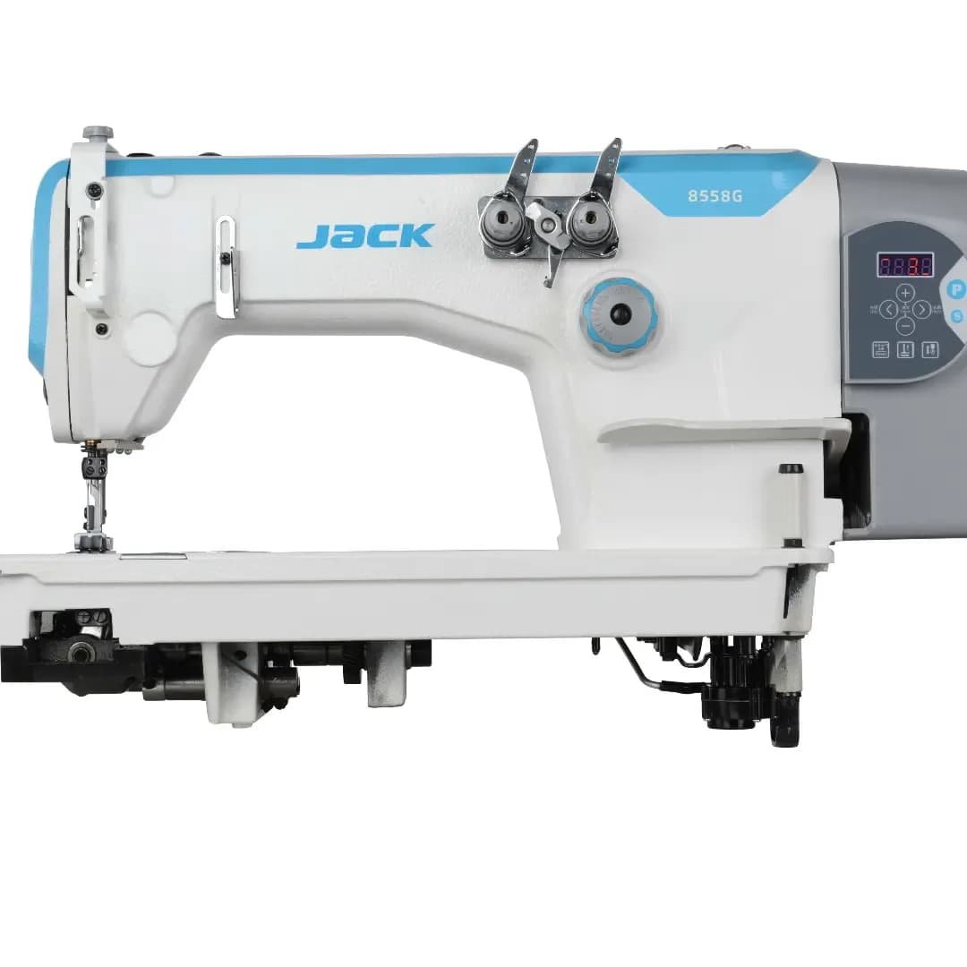 چرخ دوقلاب دینام سرخود JK-8558G Jack، رنگ سفید، آبی و خاکستری، جنس فلز، صنعتی دوخت مستقیم