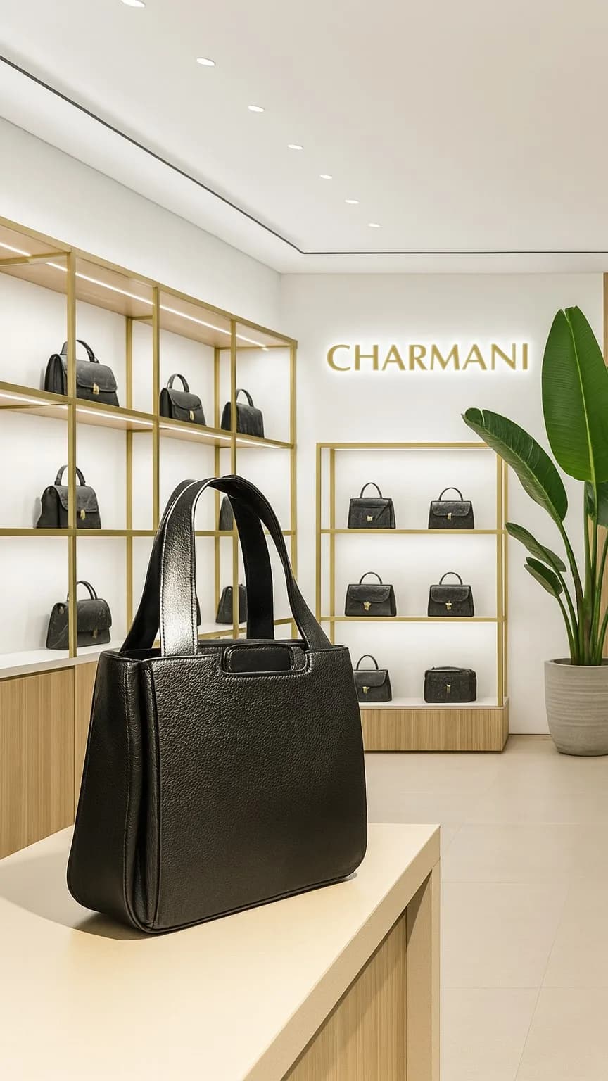 کیف زنانه چرمی ۱۶۸ Charmani