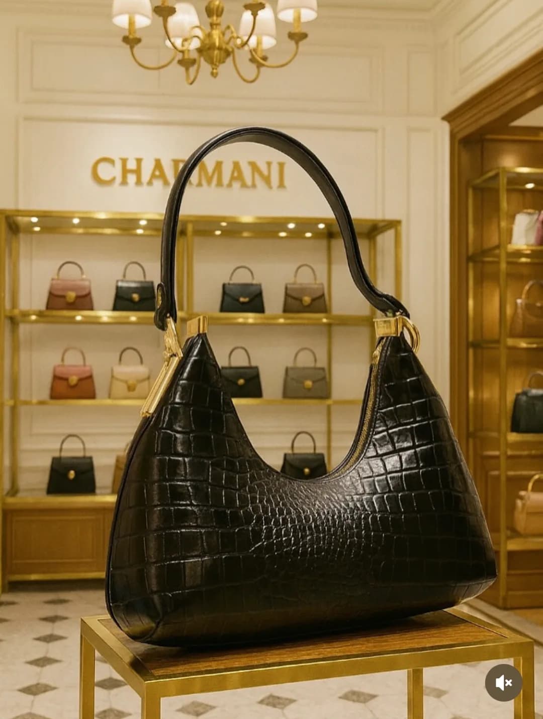کیف زنانه چرم طبیعی ریما Charmani