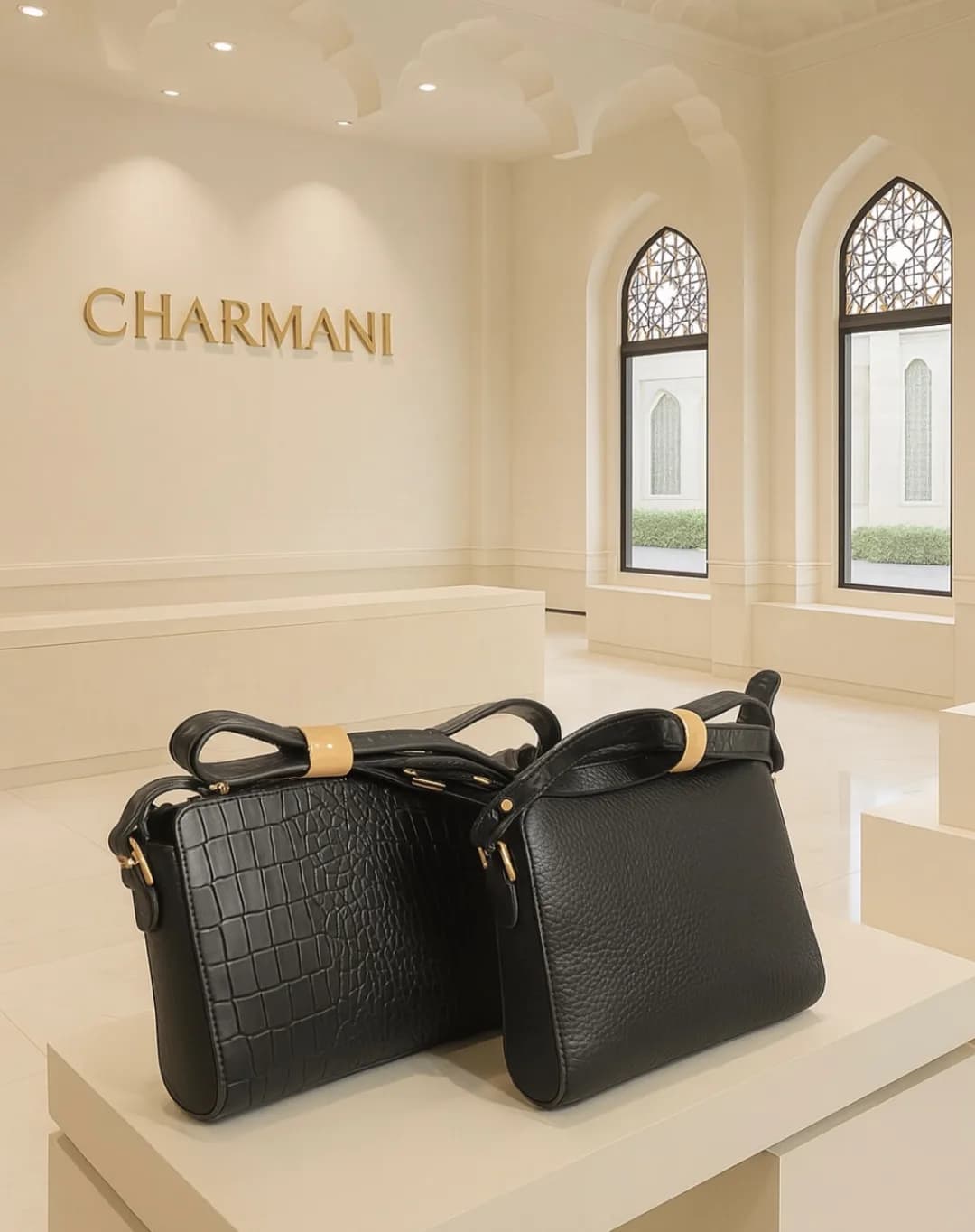 کیف زنانه چرم طبیعی مانا Charmani