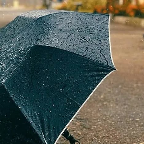 چتر تاشو اتوماتیک پارچه نانو، رنگ مشکی، جنس پلاستیک