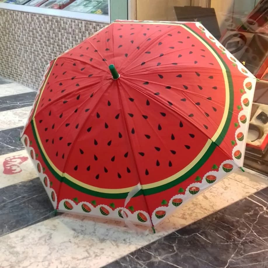 چتر دخترانه و پسرانه طرح میوه‌ای