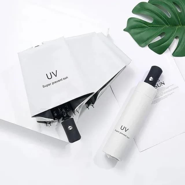 چتر تاشو فول اتوماتیک سفید یوویی