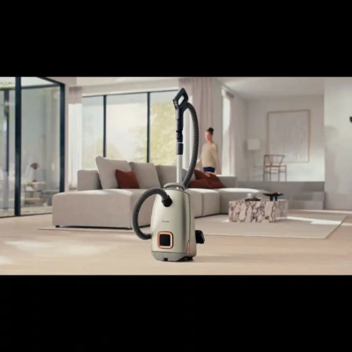 جاروبرقی میله Guard L1، رنگ بژ و مسی، جنس پلاستیک، کیسه‌ای
